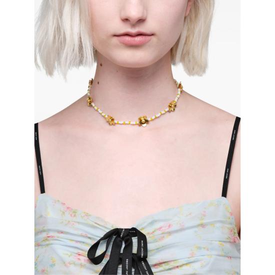 26FW 마크제이콥스 목걸이/팬던트 2P6JNC001J45 724 GOLD WHITE - MARC JACOBS