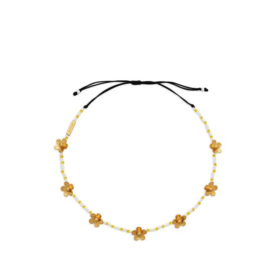 26FW 마크제이콥스 목걸이/팬던트 2P6JNC001J45 724 GOLD WHITE