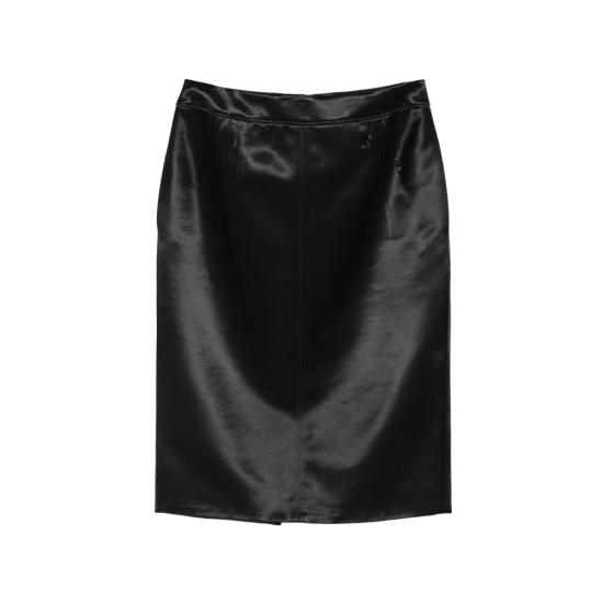 26SS 생로랑 스커트 863981 Y1K44 1000 BLACK