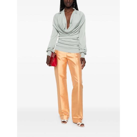 26SS 발렌티노 가라바니 수트 팬츠 8B0RB7869F3 0E4 ORANGE - VALENTINO GARAVANI