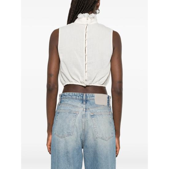 26SS 앤 드뮐미스터 블라우스 B0014008 FA712 004 BLUE - ANN DEMEULEMEESTER