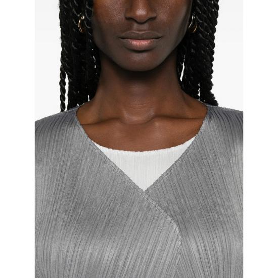 26SS 플리츠플리즈 니트웨어 PP66JO106 12 SILVER - PLEATS PLEASE