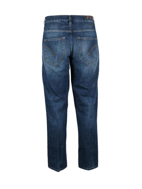 25SS 돈답 데님 팬츠 블루 브라이튼 캐럿핏 코튼 남성 청바지 - DONDUP