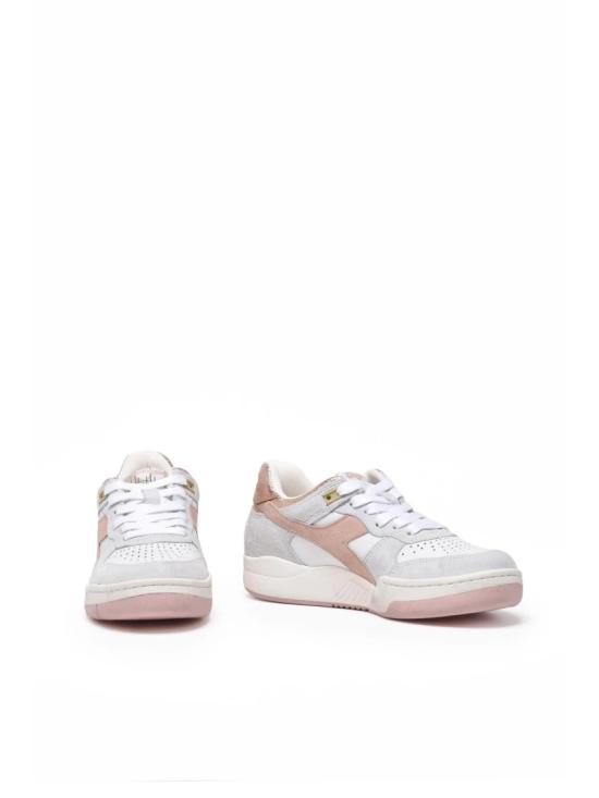  디아도라 헤리티지 스니커즈 화이트 그레이 가죽 B.560 - DIADORA HERITAGE