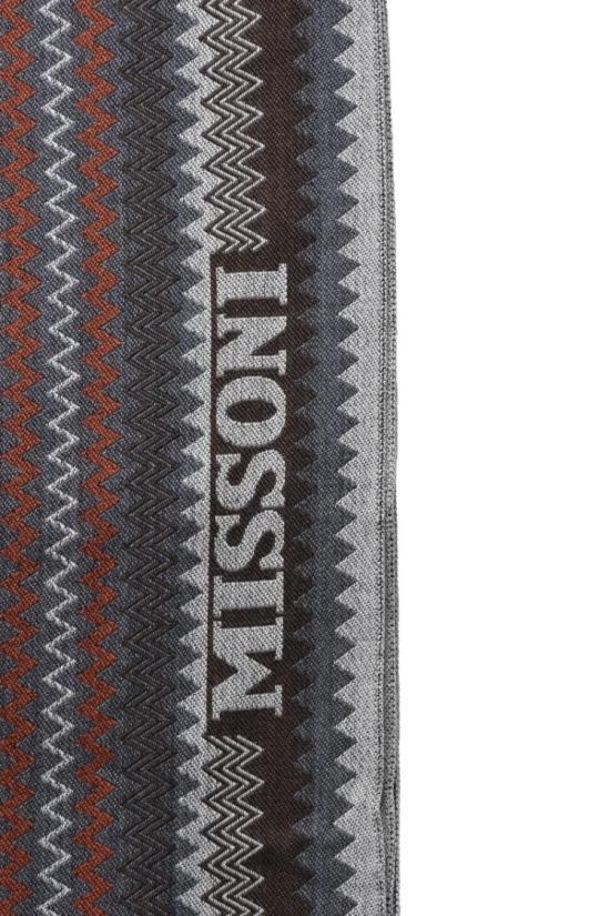  미소니 머플러/스카프 회색 울 스카프 - MISSONI