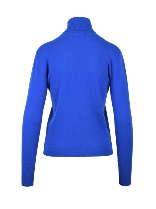  Customer Lovers & Knit 니트웨어 블루 캐시미어 터틀넥 스웨터 - OTHER BRANDS