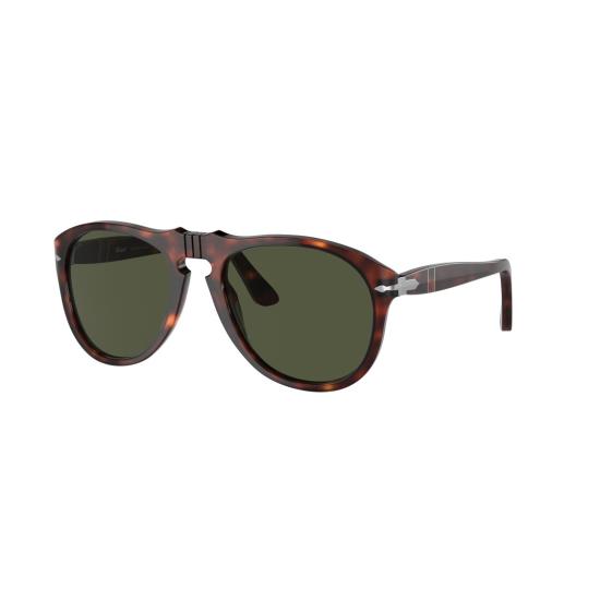 26SS 페르솔 선글라스 0Po0649 클래식 에비에이터  (호피무늬 프레임) - PERSOL