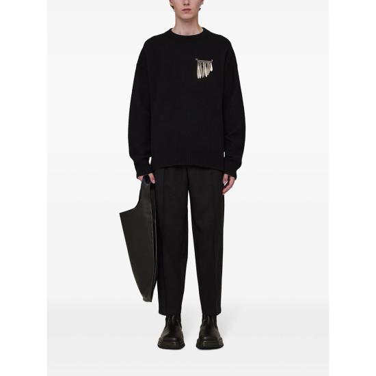 26SS 질샌더 팬츠 J70001 J21KA0012 001 BLACK - JIL SANDER