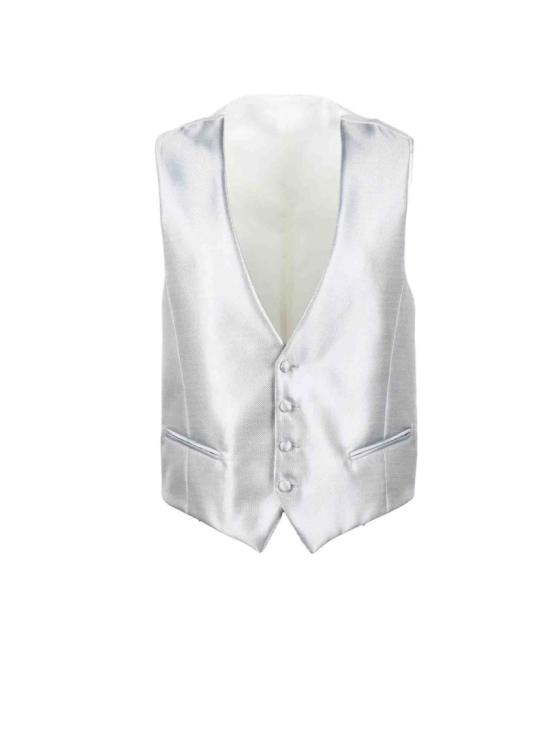  Alessandro Dell Acqua 베스트 회색 폴리에스터 조끼
