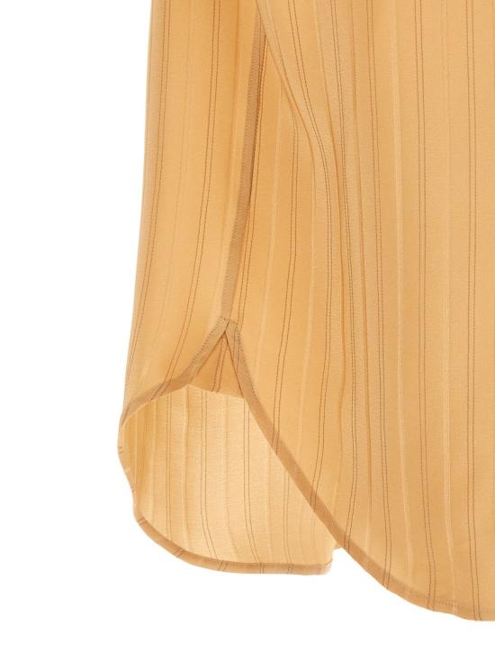 26SS 생로랑 셔츠 860621Y7J399096 Orange - SAINT LAURENT