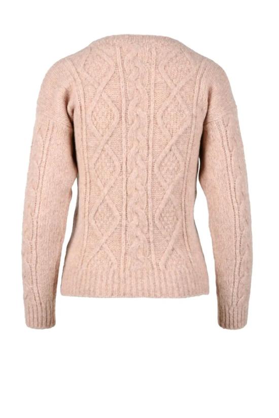  홈워드 클로시스 니트웨어 핑크색 울 나일론 스웨터 - HOMEWARD CLOTHES