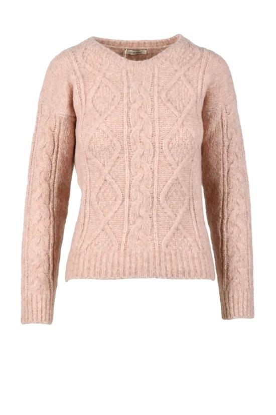  홈워드 클로시스 니트웨어 핑크색 울 나일론 스웨터