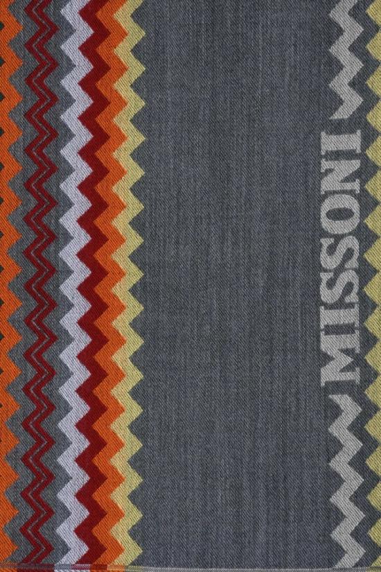  미소니 머플러/스카프 회색 울 스카프 - MISSONI