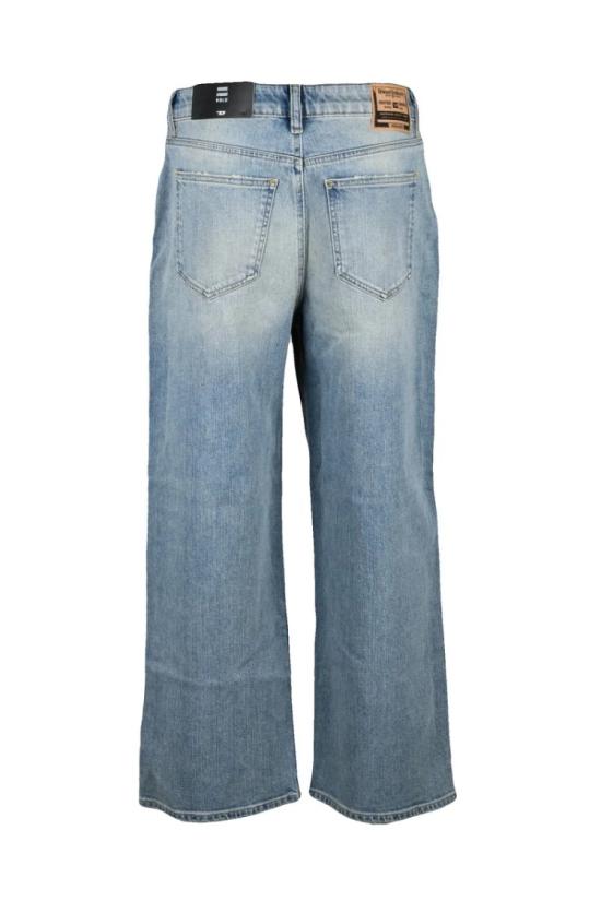 25SS 디젤 데님 라이트 블루 크라시 스트레이트 코튼 엘라스테인 진 - DIESEL
