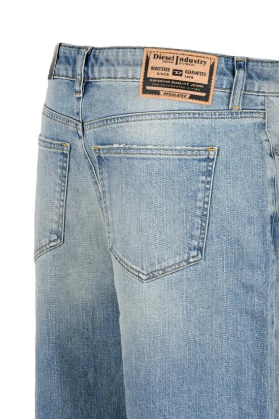 25SS 디젤 데님 라이트 블루 크라시 스트레이트 코튼 엘라스테인 진 - DIESEL