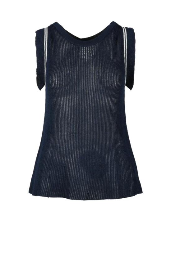  Rocco Ragni 니트웨어 블루 루렉스 니트