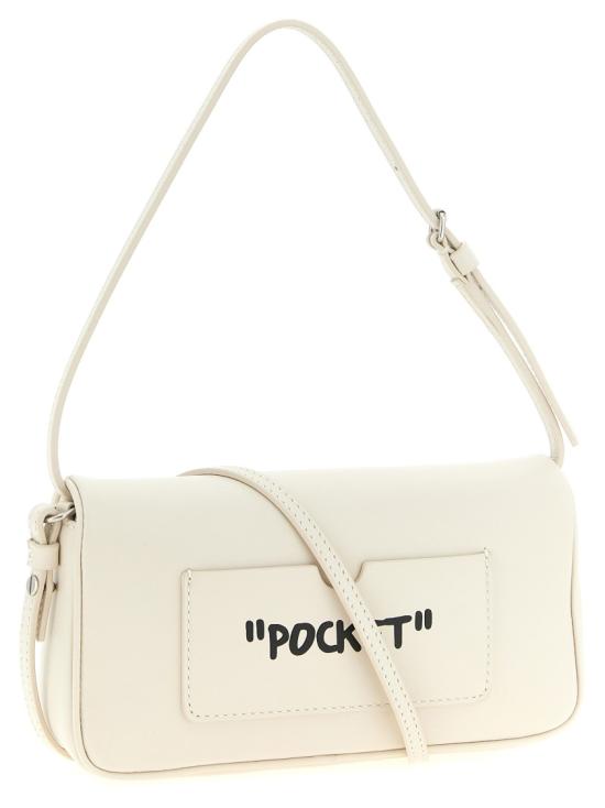 26SS 오프화이트 숄더백 OWNN18BC99LEA00104100410 Neutrals - OFF WHITE