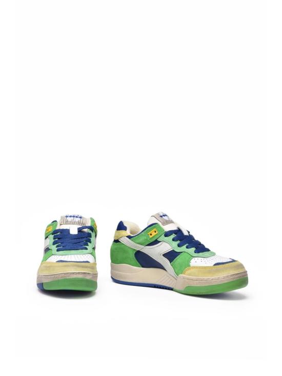  디아도라 헤리티지 스니커즈 녹색 가죽 폴리에스터 B.560 - DIADORA HERITAGE
