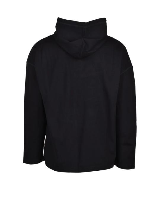 25SS 헤보 탑 블랙 비스코스 폴리아미드 엘라스토머 남성용 스웨트셔츠 - HEVO