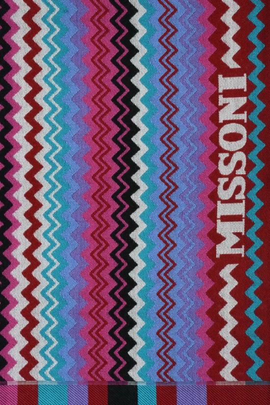  미소니 머플러/스카프 빨간색 울 스카프 - MISSONI
