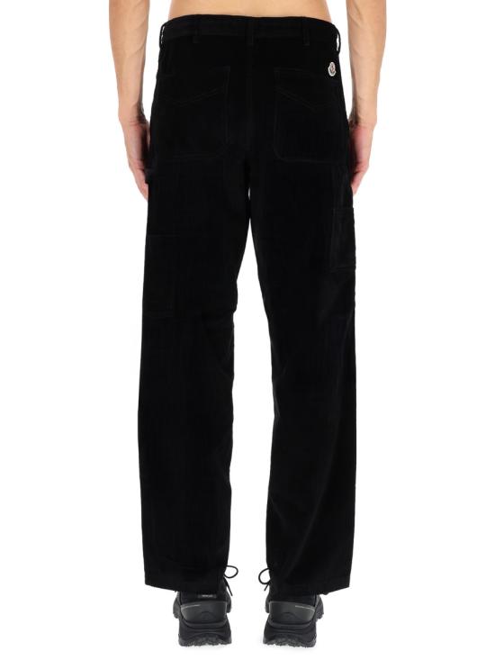 25FW 몽클레어 코듀로이 조깅 팬츠 2A00023 549UU999 BLACK - MONCLER
