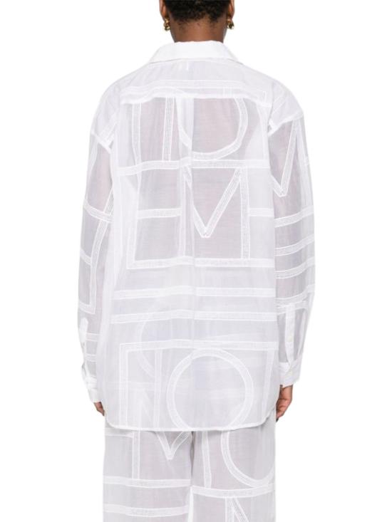 26SS 토템 블라우스/셔츠 253WRT0480FB0441 WHITE047 - TOTEME