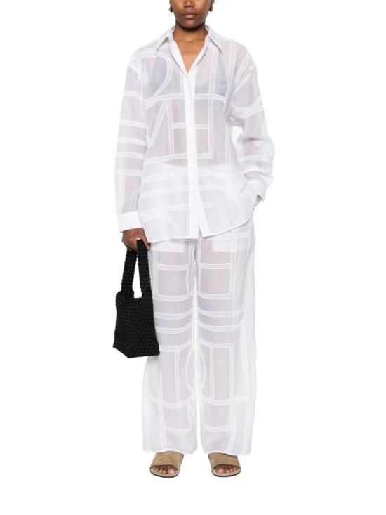 26SS 토템 블라우스/셔츠 253WRT0480FB0441 WHITE047 - TOTEME