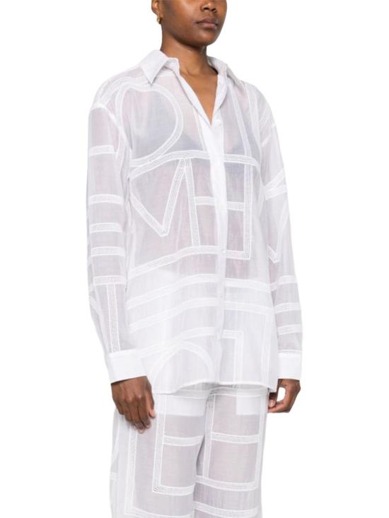 26SS 토템 블라우스/셔츠 253WRT0480FB0441 WHITE047 - TOTEME