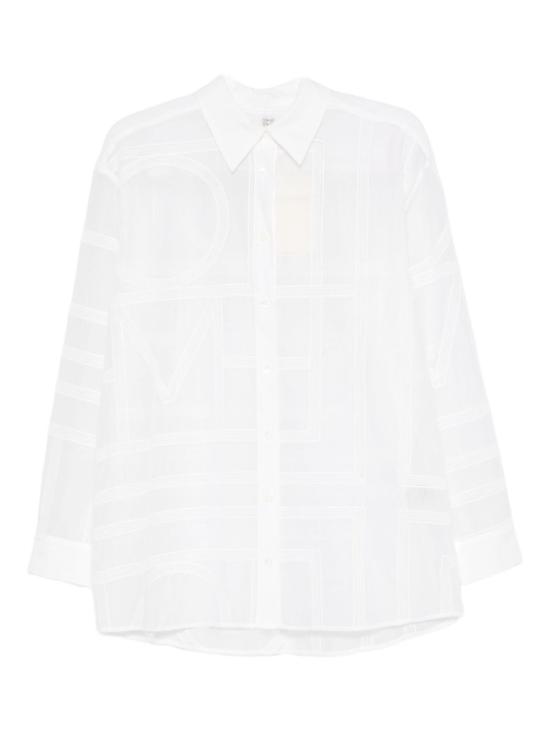 26SS 토템 블라우스/셔츠 253WRT0480FB0441 WHITE047