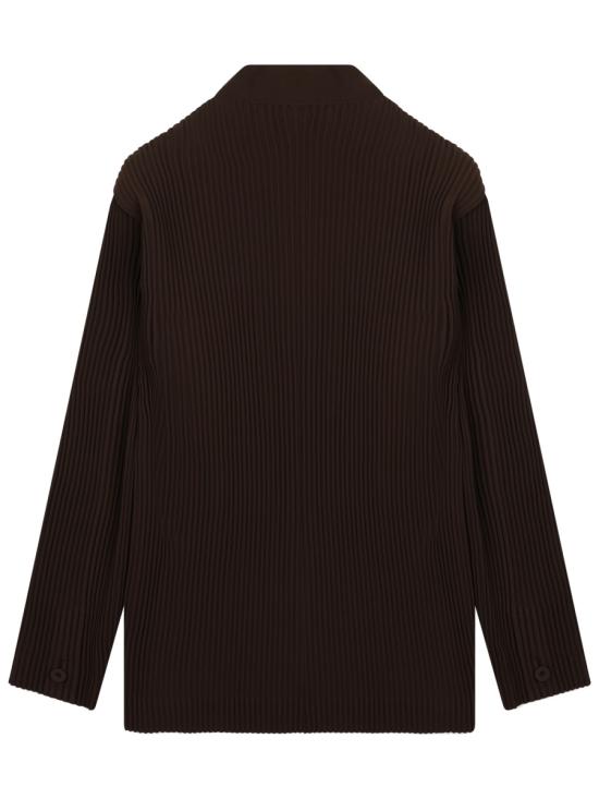 26SS 옴므 플리세 이세이 미야케 자켓 HP66FD180 44 BROWN - HOMME PLISSE' ISSEY MIYAKE