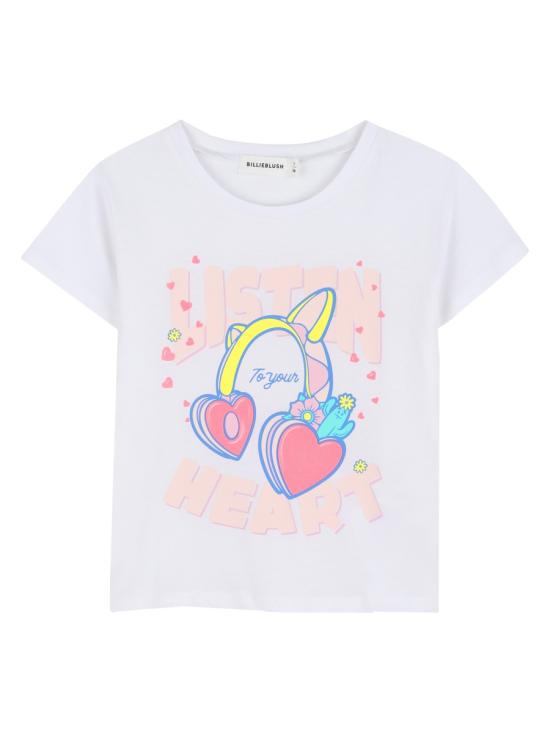 26SS [키즈] 빌리블러쉬 티셔츠 U21961K 10P WHITE