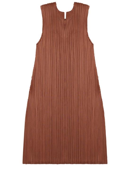 26SS 플리츠플리즈 탑 PP66JT132 44 BROWN