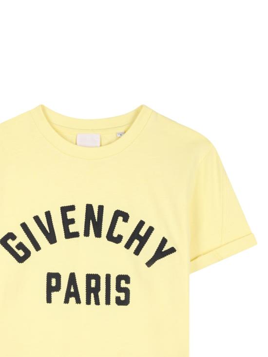 26SS [키즈] 지방시 티셔츠 H31109K 524 YELLOW - GIVENCHY