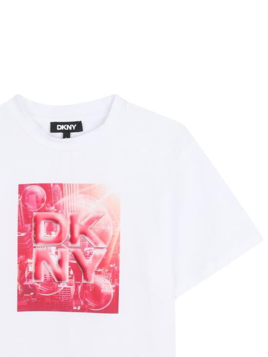 26SS [키즈] 디케이엔와이 티셔츠 D62621K N54 MULTICOLOUR - DKNY