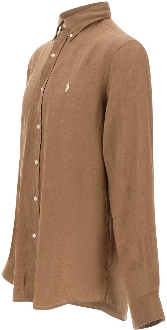 26SS 랄프 로렌 셔츠 710966294505 BROWN - RALPH LAUREN