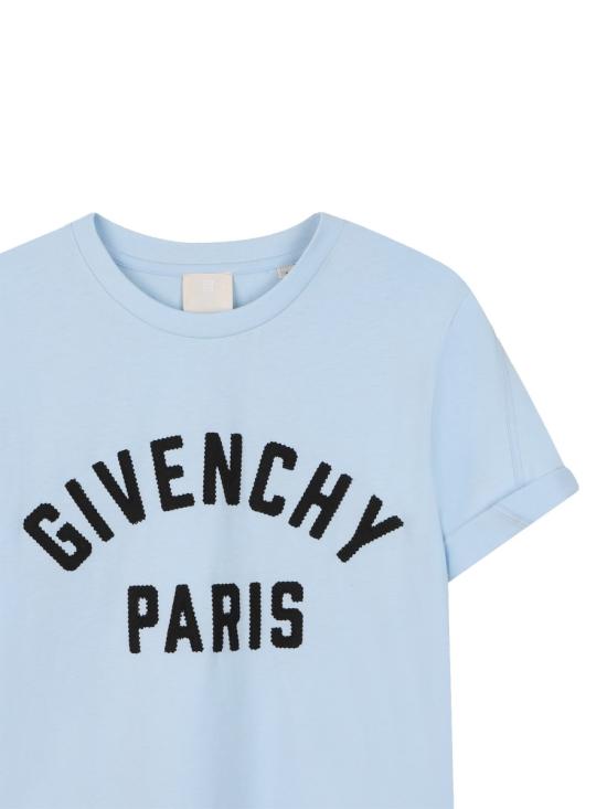 26SS [키즈] 지방시 티셔츠 H31109K 77L BLUE - GIVENCHY