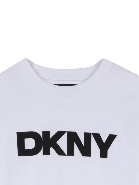 26SS [키즈] 디케이엔와이 티셔츠 D62617K 10P WHITE - DKNY