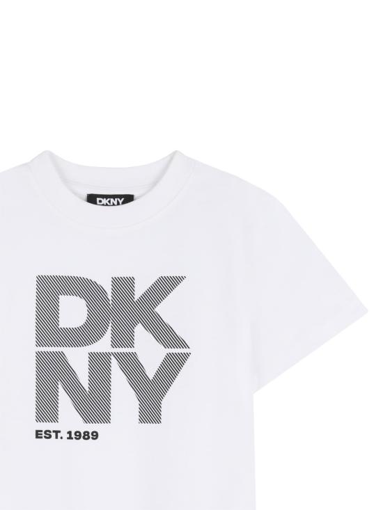 26SS [키즈] 디케이엔와이 티셔츠 D62544K M41 MULTICOLOUR - DKNY