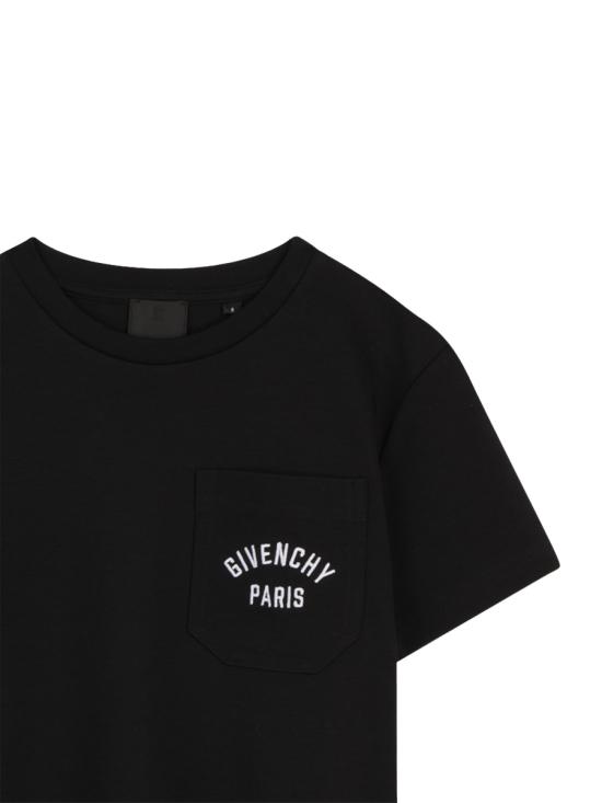 26SS [키즈] 지방시 티셔츠 H31122K 09B BLACK