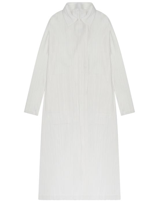 26SS 플리츠플리즈 원피스 PP66JA123 1 WHITE