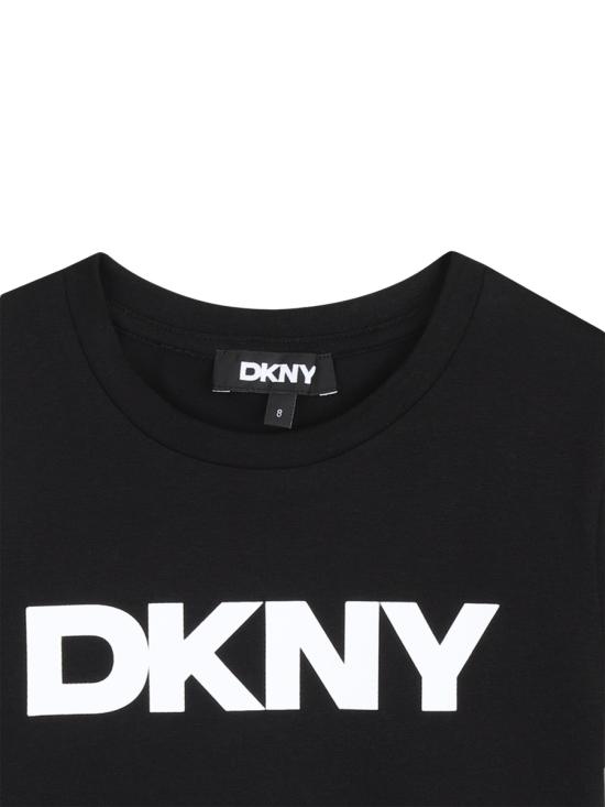 26FW [키즈] 디케이엔와이 티셔츠 D62617K 09B BLACK - DKNY