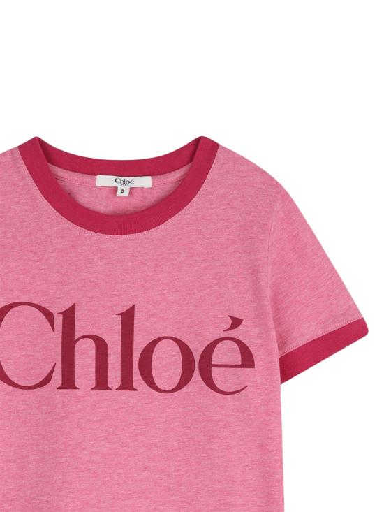 26FW [키즈] 끌로에 티셔츠 C20854K F04 PINK - CHLOE