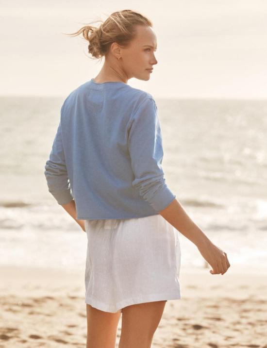  프랭크 앤 에일린 가디건 프랭크 & 아일린 재키 티셔츠 카디건 라줄리 블루 - FRANK & EILEEN