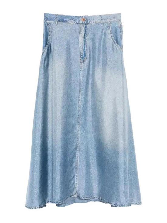 26SS 피에르루이마샤 미디 스커트 ALOESGO12777517405101 Medium Wash
