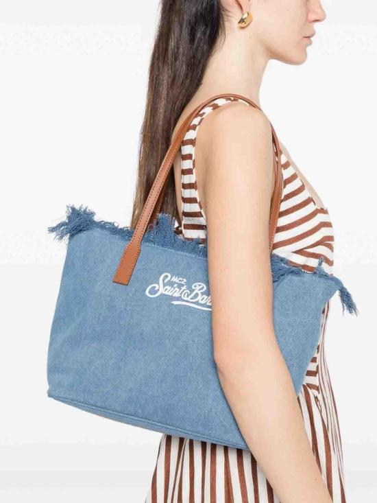 26SS 세인트바쓰 토트백 CBMF00100436LDENIM Medium Wash - MC2 SAINT BARTH
