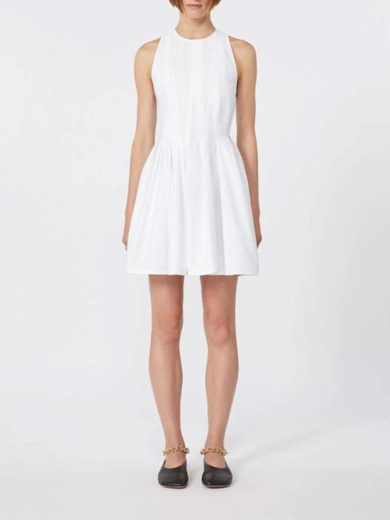 26SS 스포트막스 미디 스커트 612221000000000 White - SPORTMAX