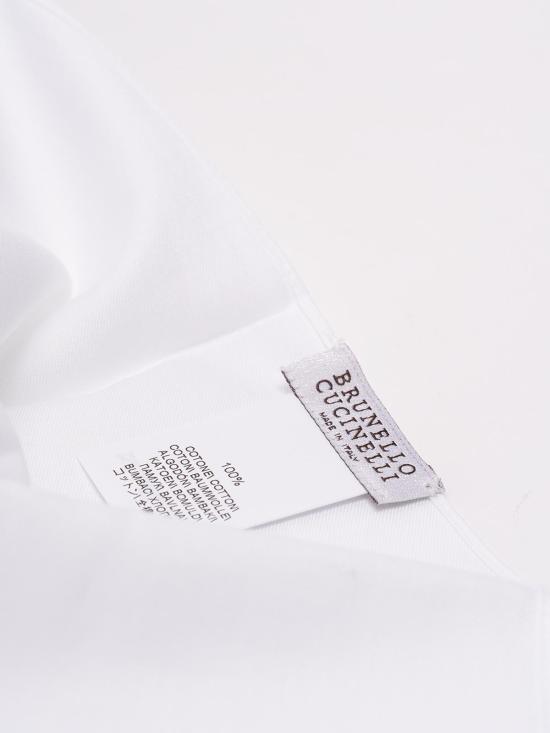 26SS 브루넬로 쿠치넬리 머플러/스카프 MR6200091C159 White - BRUNELLO CUCINELLI