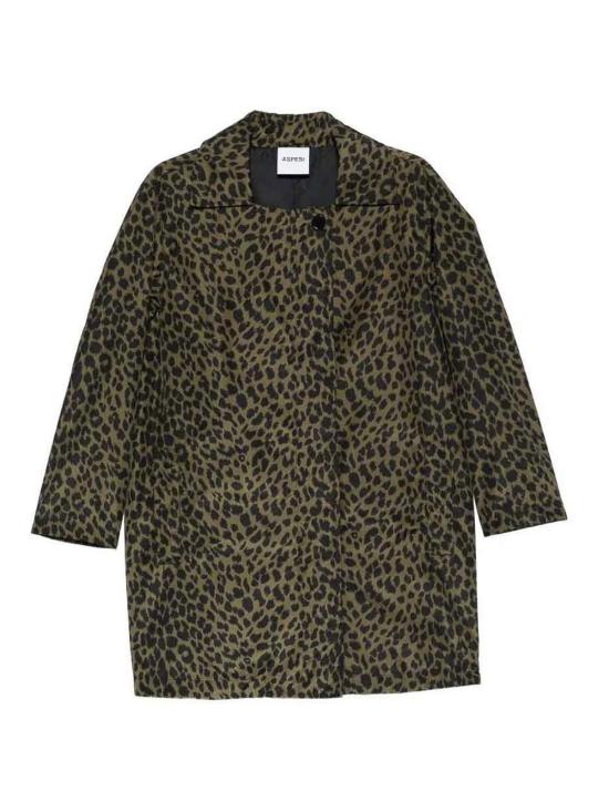 26SS 아스페시 트렌치 코트 N637D09970237 Animal Print