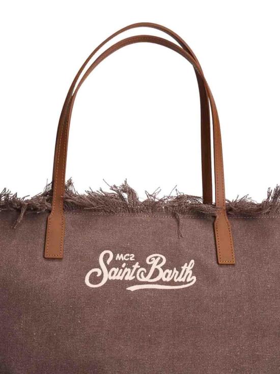 26SS 세인트바쓰 토트백 CBF000101742L18 Brown - MC2 SAINT BARTH