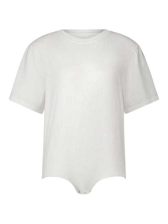 26SS 로렌스 브라스 반팔 티셔츠 BD056UBOBOWHITE White